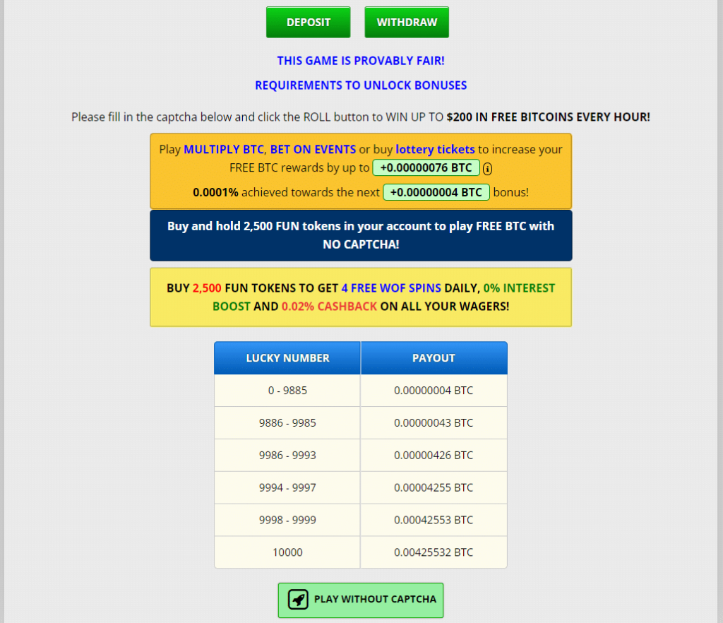 FREE BTC